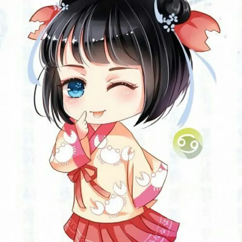 Hình ảnh 12 cung hoàng đạo chibi nữ 7