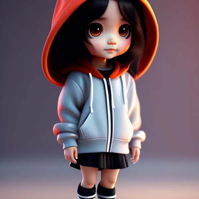 Hình ảnh 3D chibi  5