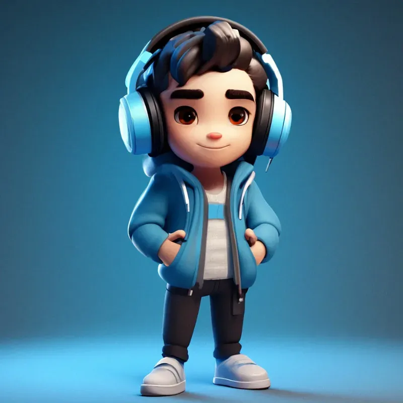 Hình ảnh 3D chibi  16