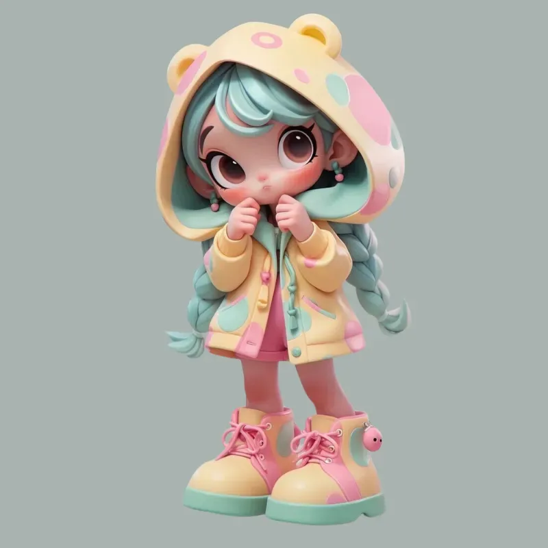 Hình ảnh 3D chibi  8