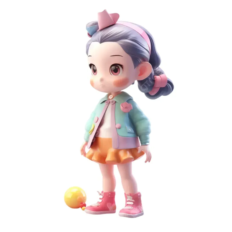 Hình ảnh 3D chibi  10