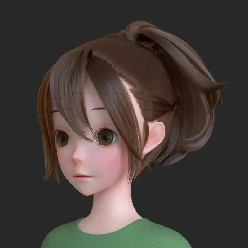 ảnh Anime 3D  4