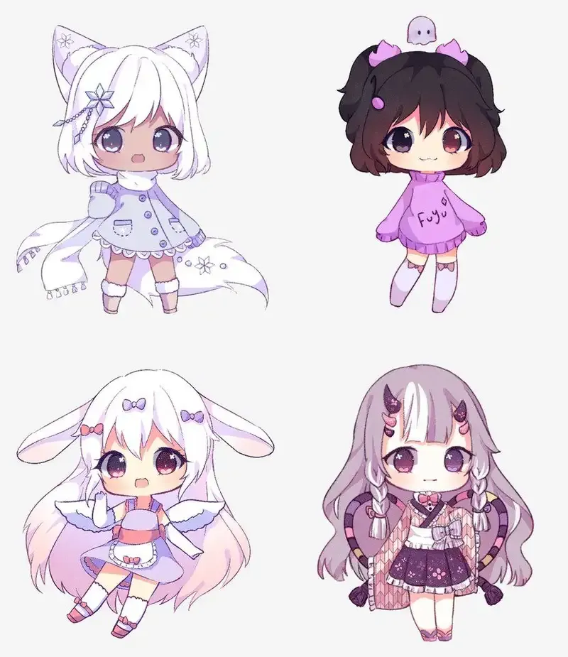  ảnh anime chibi  31