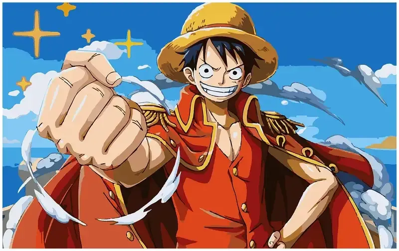 Kho ảnh anime Luffy Gear 5 độc đáo, làm hình nền điện thoại cực chất 56