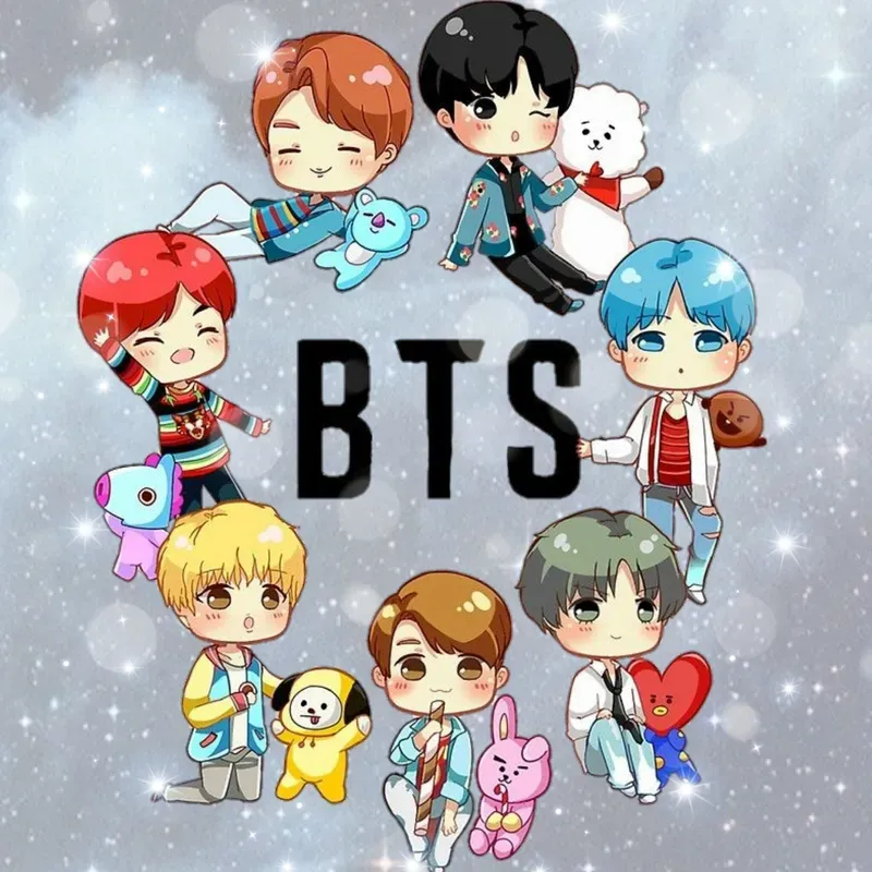 ảnh bts chibi 1