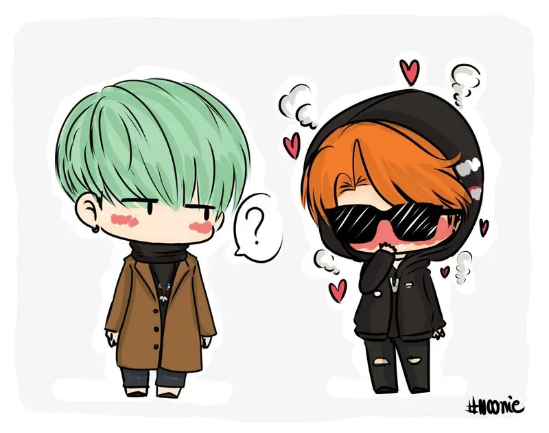 ảnh bts chibi 17