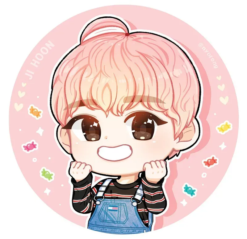 ảnh bts chibi 35