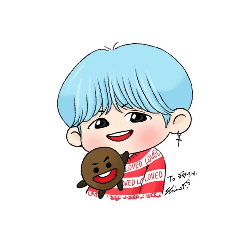 ảnh bts chibi 45