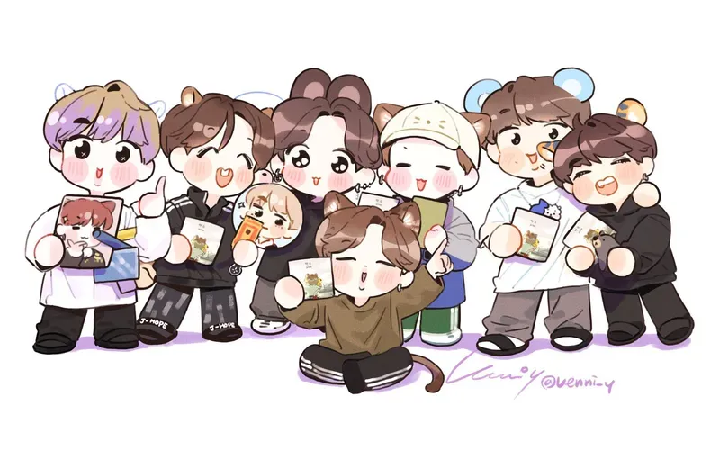 ảnh bts chibi 42