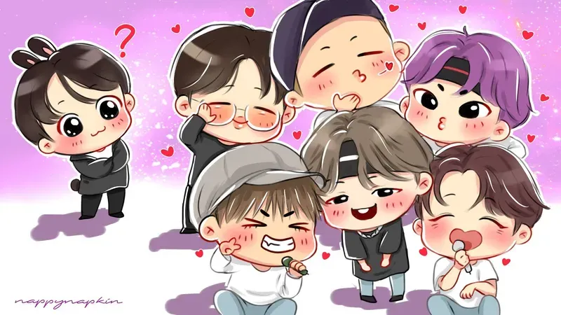 ảnh bts chibi 36