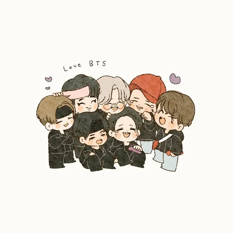 ảnh bts chibi 48