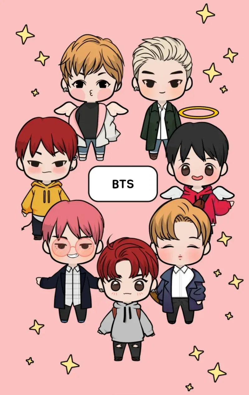 ảnh bts chibi 43