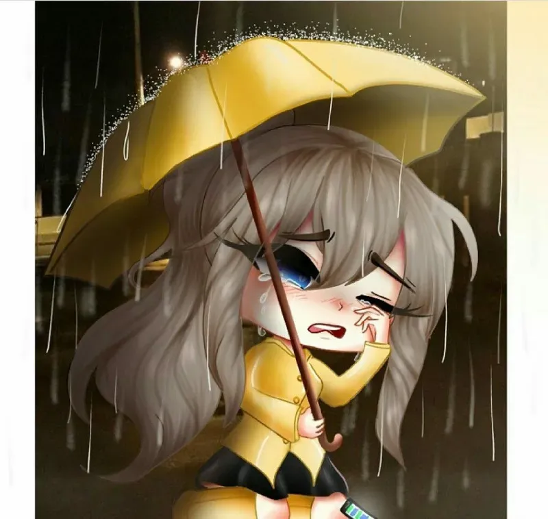 ảnh chibi buồn nữ 20