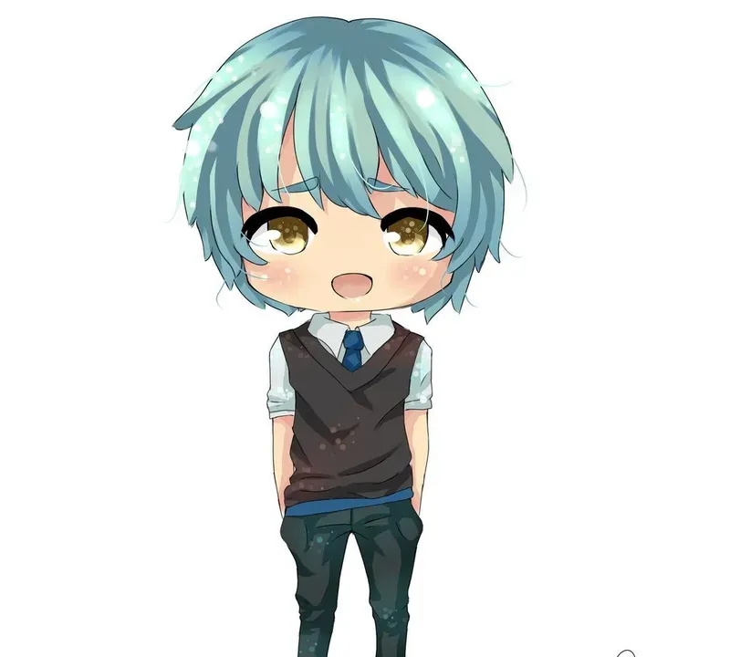 ảnh chibi nam lạnh lùng 24