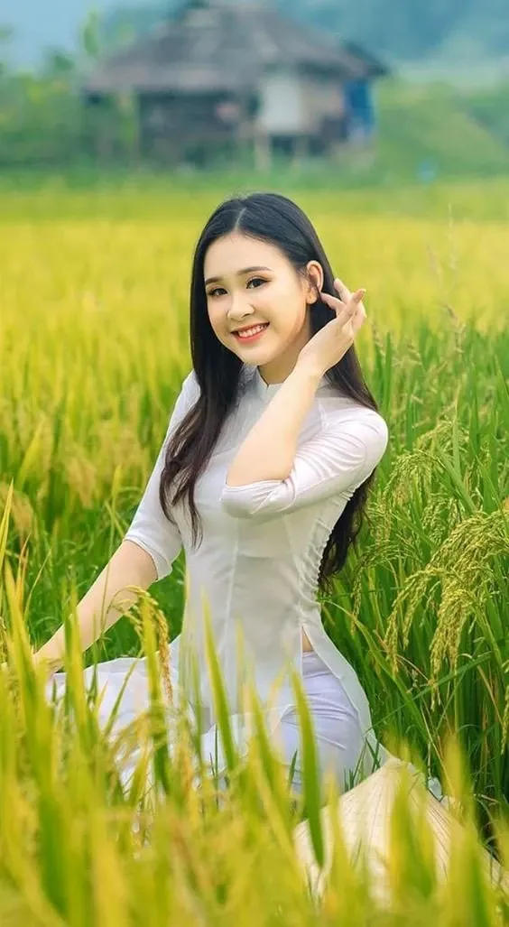  ảnh gái quê xinh đẹp 12