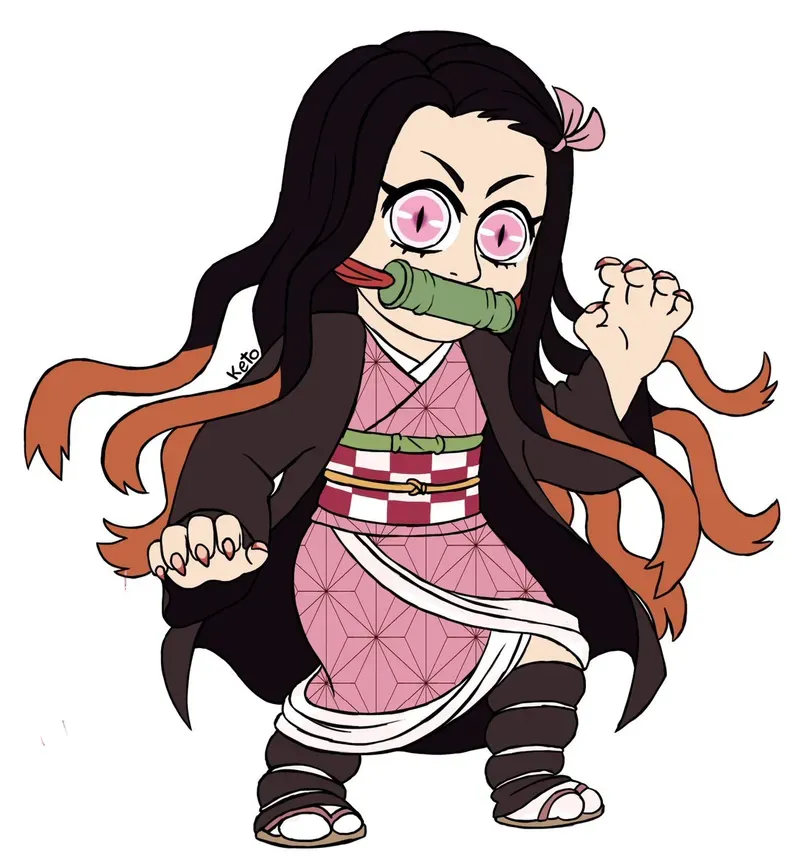 ảnh kimetsu yaiba chibi 16