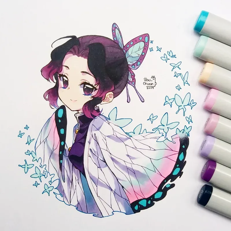 ảnh kimetsu yaiba chibi 2