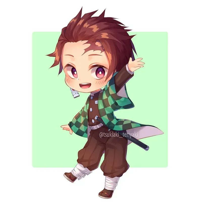 ảnh kimetsu yaiba chibi 24