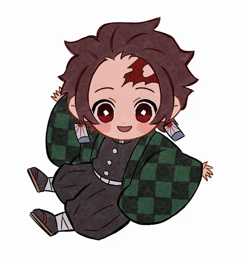 ảnh kimetsu yaiba chibi 8