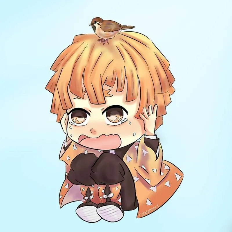 ảnh kimetsu yaiba chibi 36