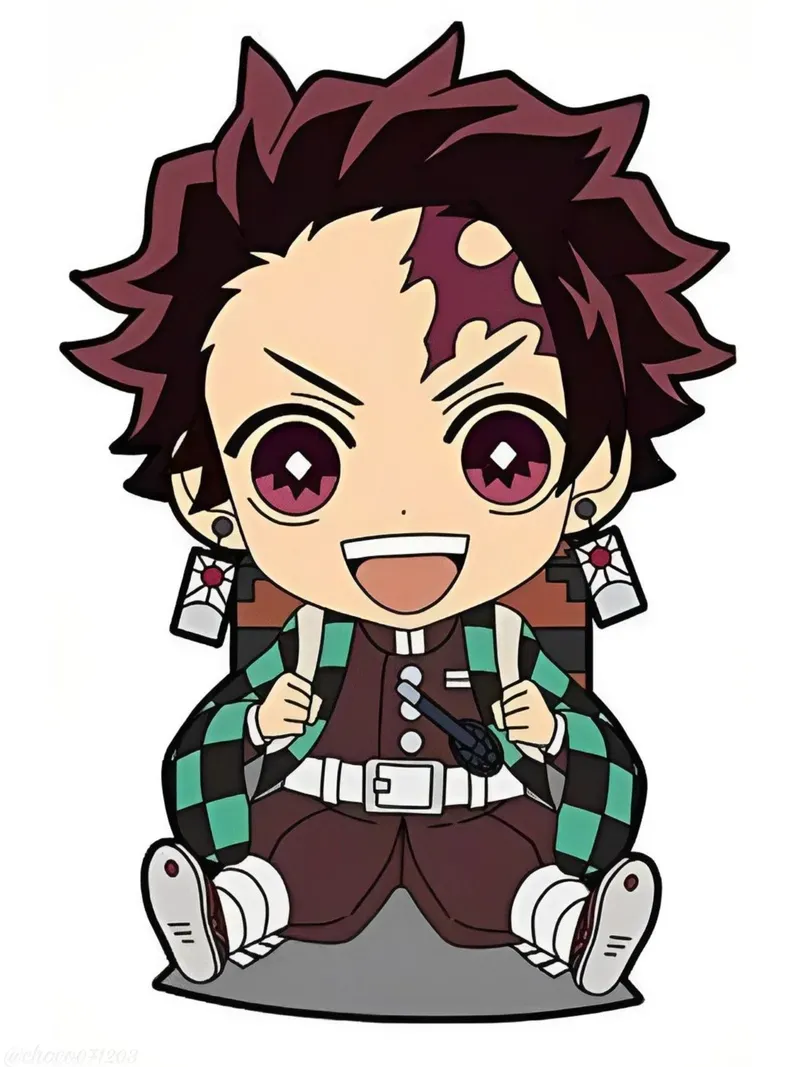 ảnh kimetsu yaiba chibi 4