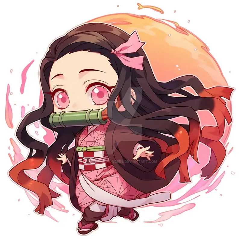 ảnh kimetsu yaiba chibi 43