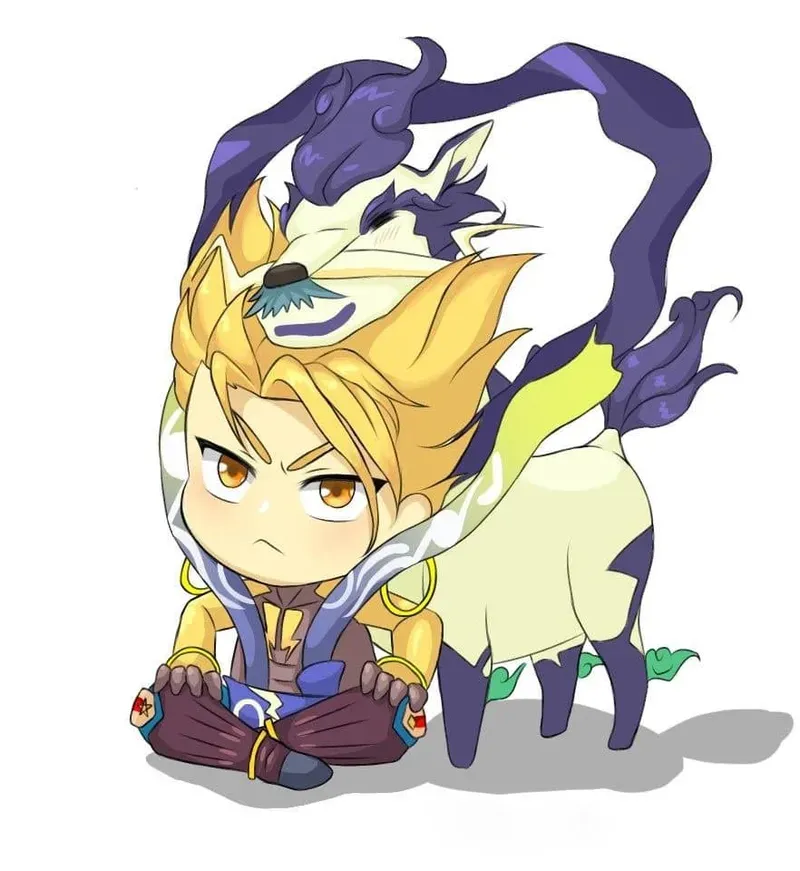 ảnh liên quân chibi nakroth 23