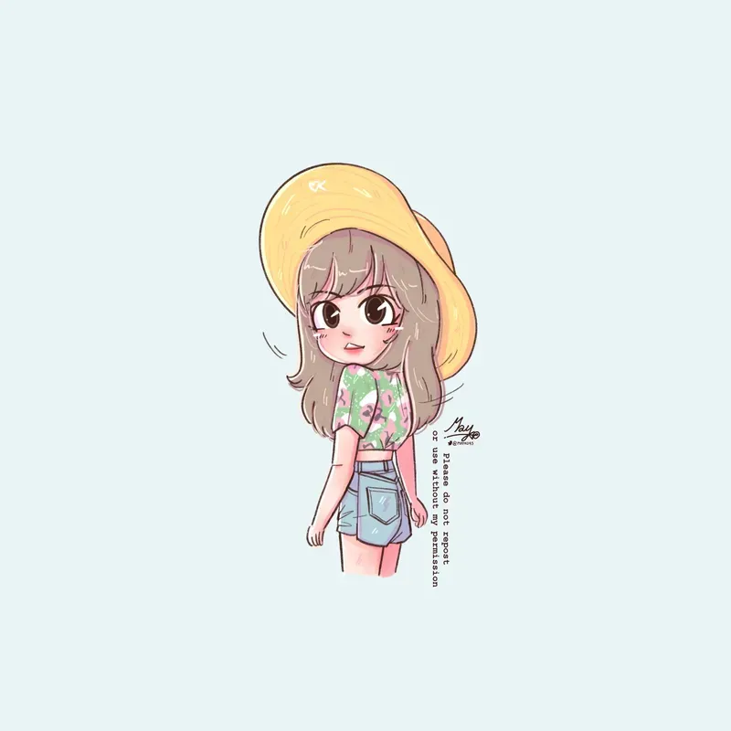 ảnh lisa chibi 9