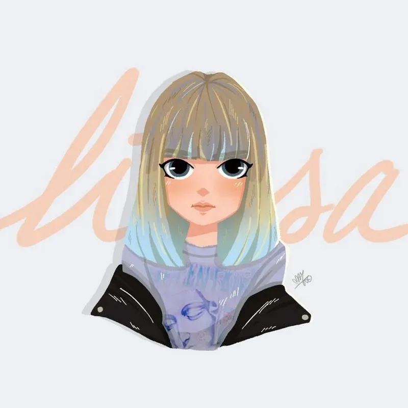 ảnh lisa chibi 17