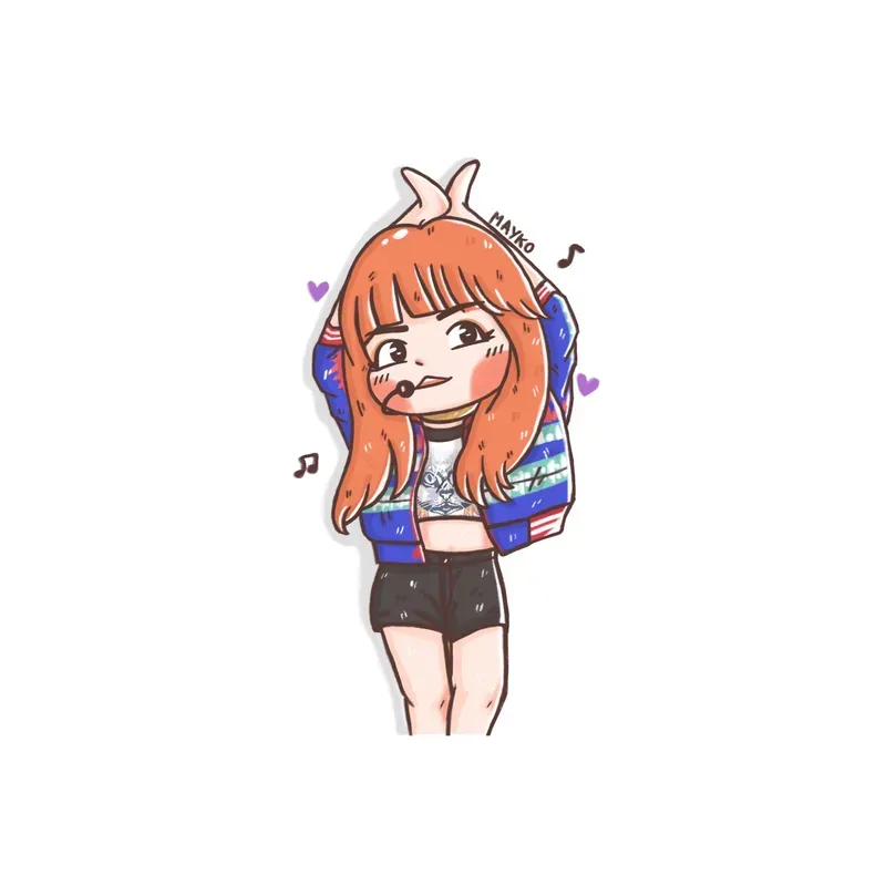 ảnh lisa chibi 16