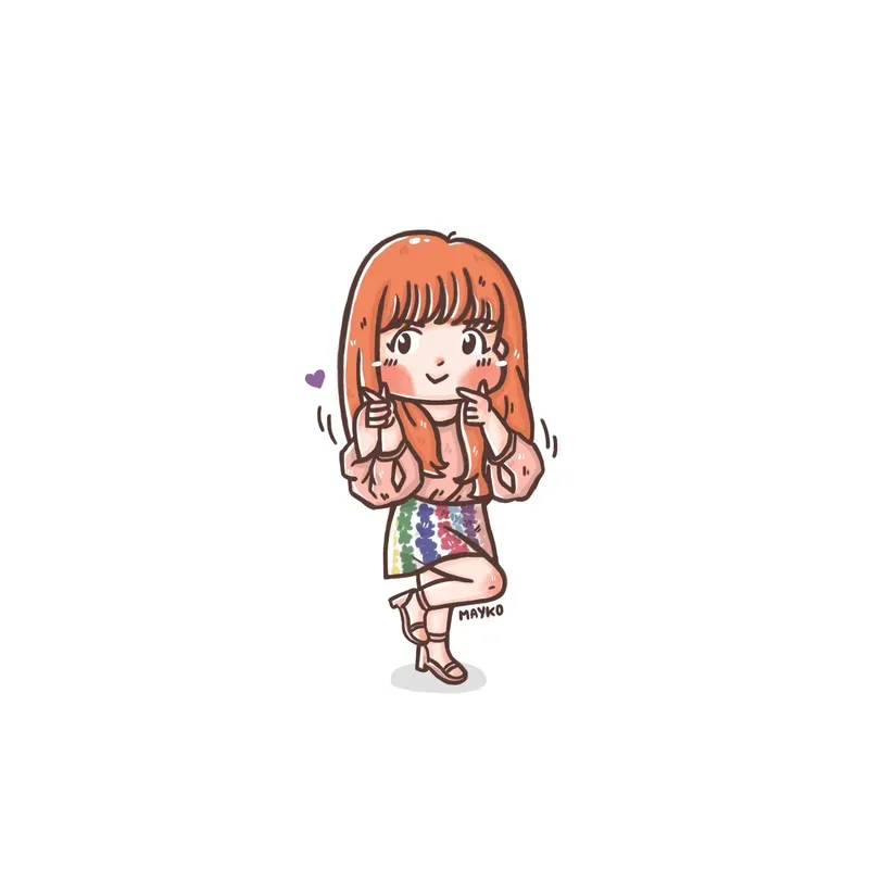 ảnh lisa chibi 27