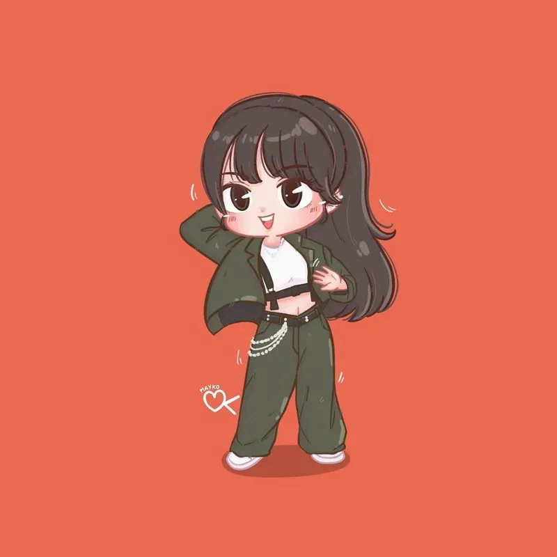 ảnh lisa chibi 43