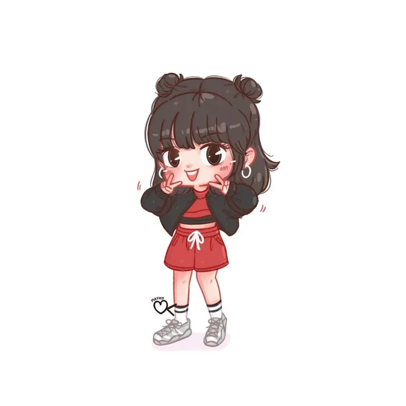 ảnh lisa chibi 45