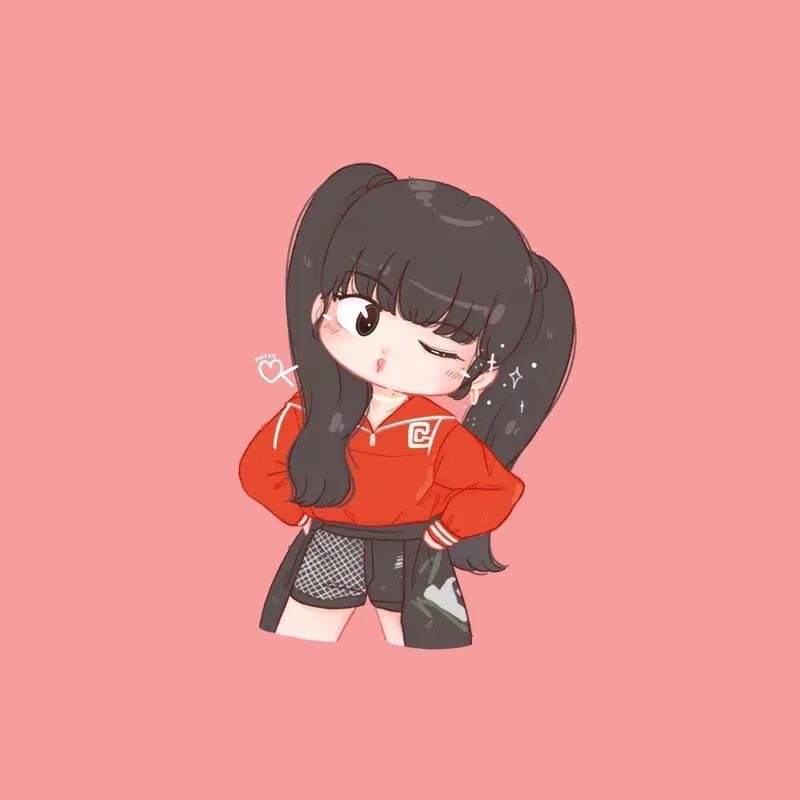 ảnh lisa chibi 41