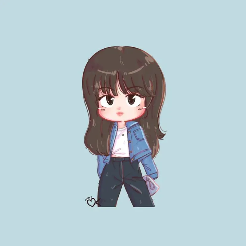 ảnh lisa chibi 47