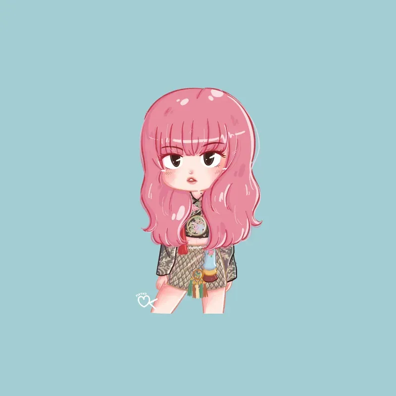 ảnh lisa chibi 36