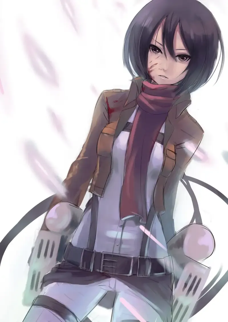  ảnh Mikasa Ackerman 2