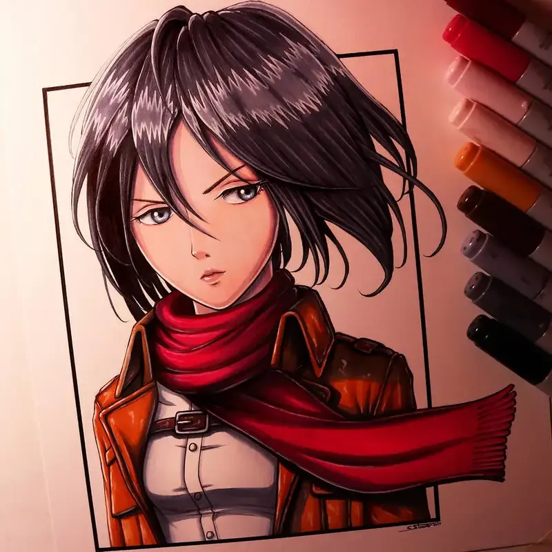  ảnh Mikasa Ackerman 41