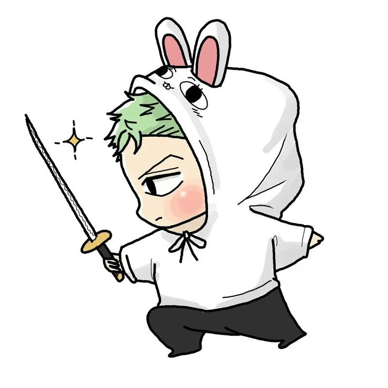 ảnh zoro chibi ngầu nhất 3