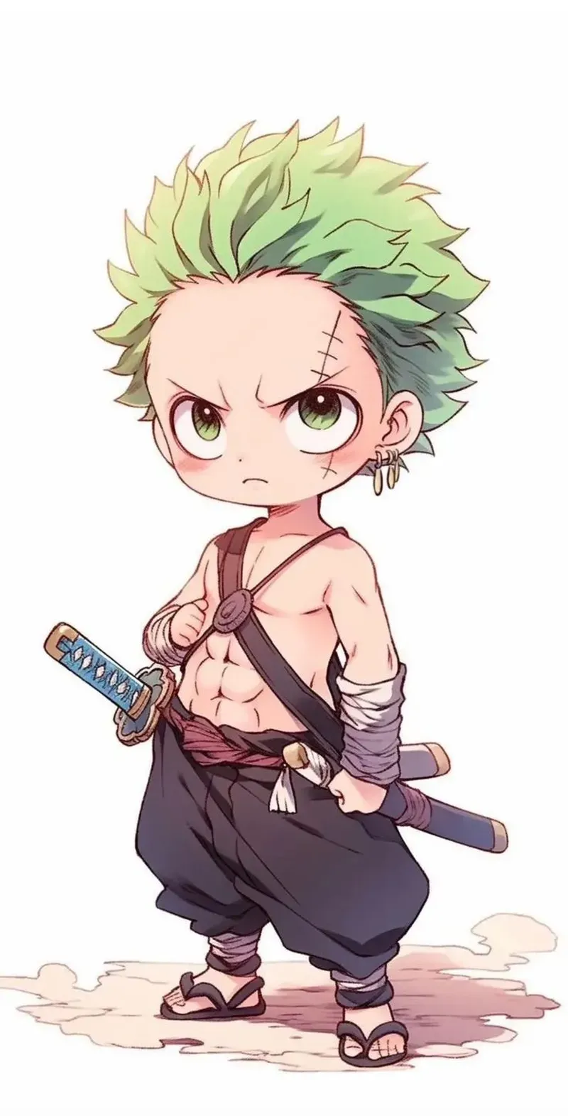 ảnh zoro chibi ngầu nhất 14