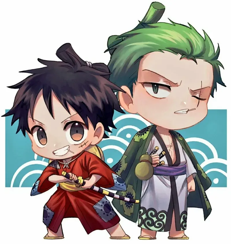 ảnh zoro chibi ngầu nhất 16