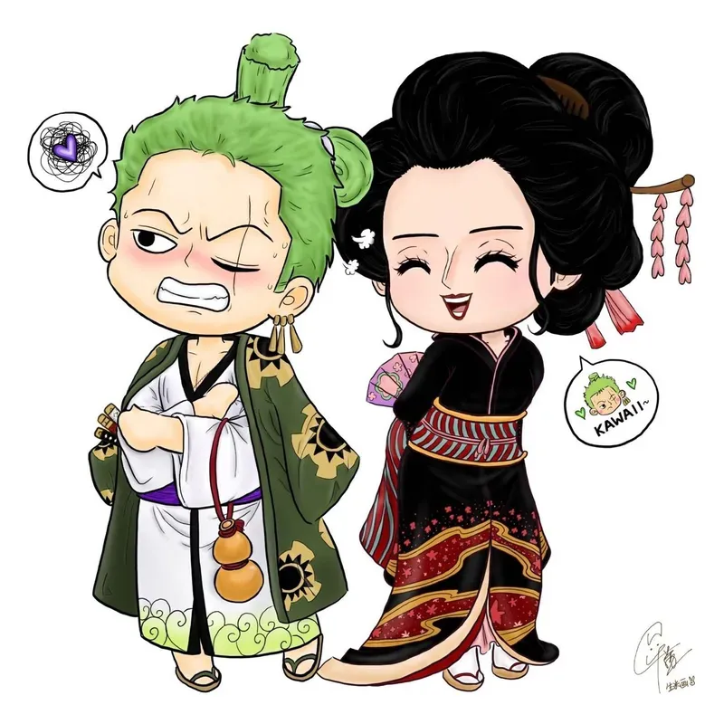 ảnh zoro chibi ngầu nhất 7