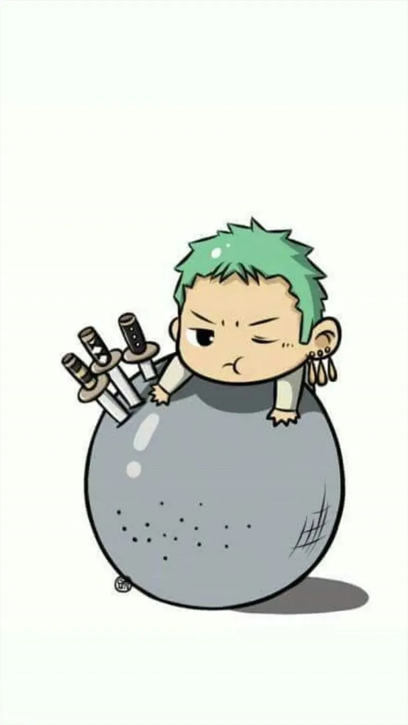 ảnh zoro chibi ngầu nhất 22