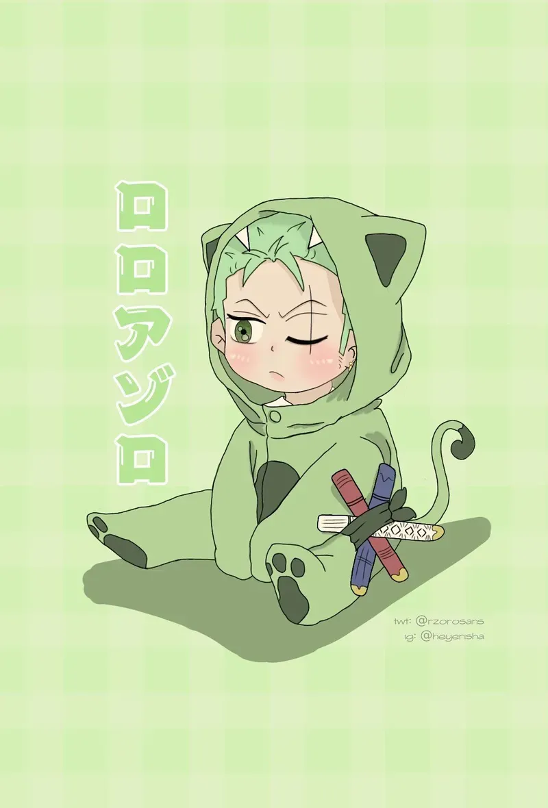 ảnh zoro chibi ngầu nhất 25