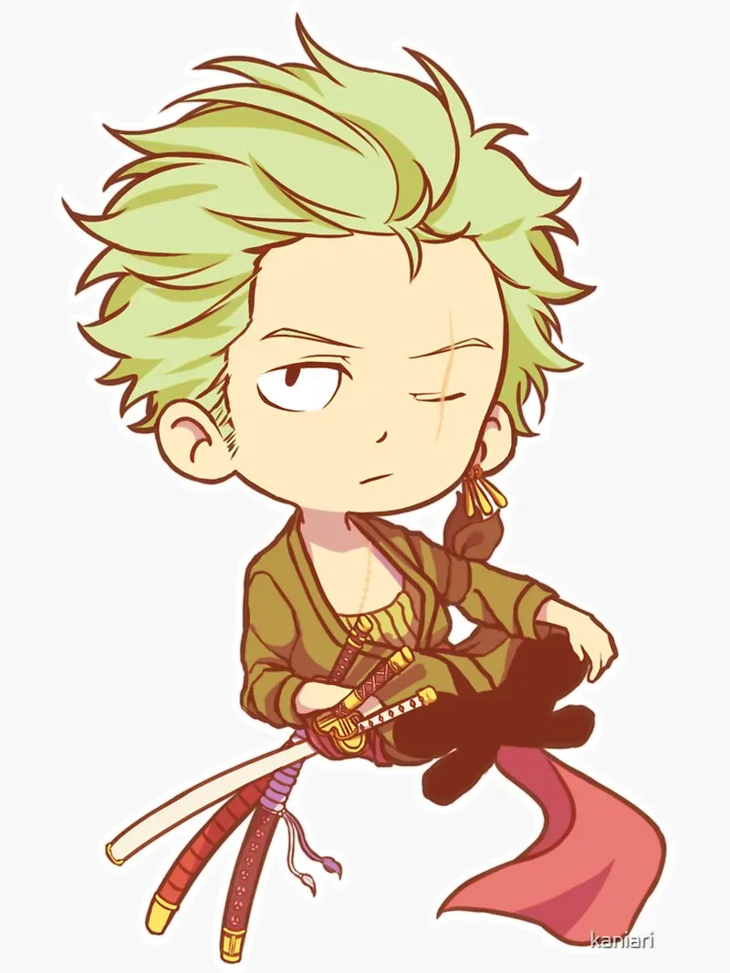 ảnh zoro chibi ngầu nhất 29