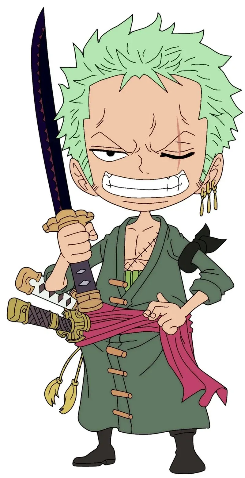 ảnh zoro chibi ngầu nhất 5