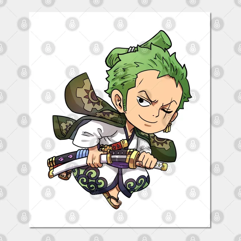 ảnh zoro chibi ngầu nhất 36