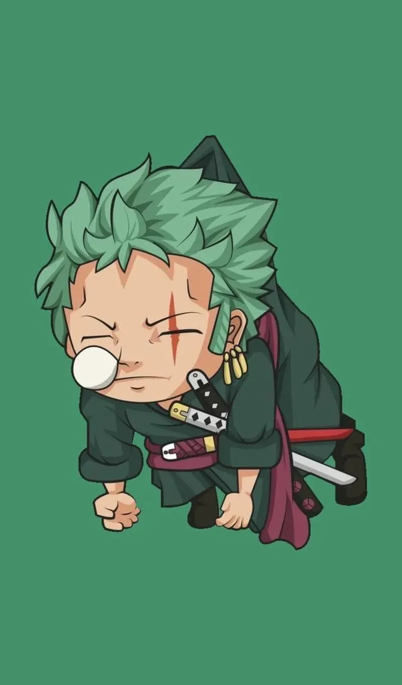 ảnh zoro chibi ngầu nhất 40