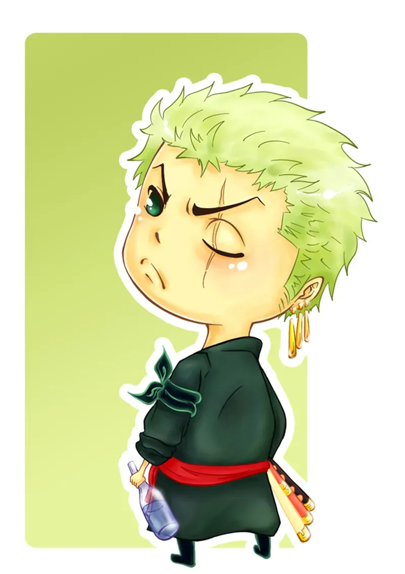 ảnh zoro chibi ngầu nhất 41