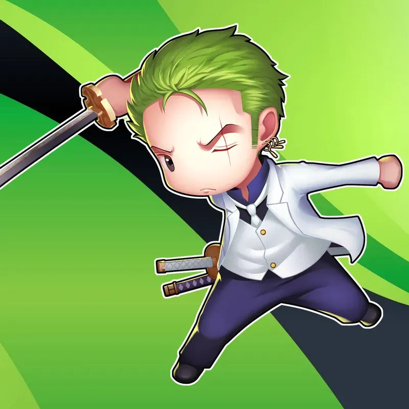 ảnh zoro chibi ngầu nhất 43